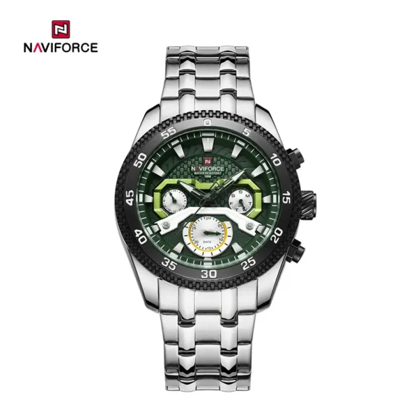 ساعت مچی مردانه نیوی فورس Naviforce NF 9222 S/GN اورجینال (x)