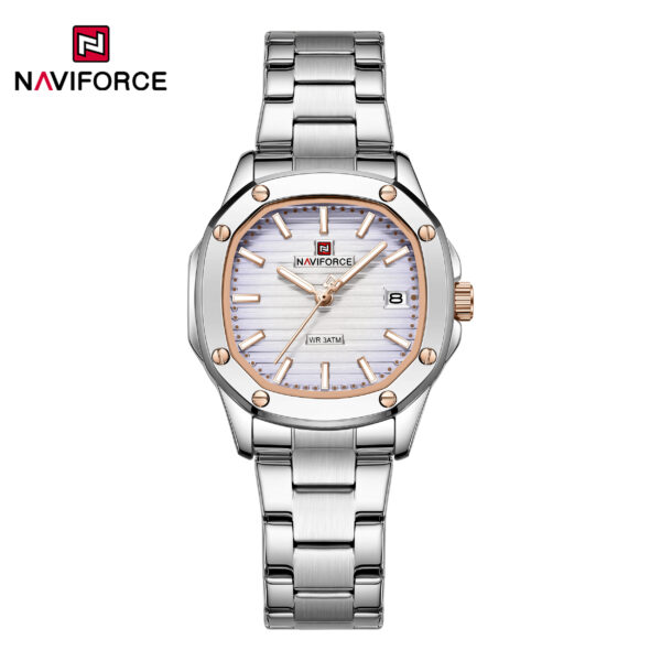 ساعت مچی زنانه نیوی فورس Naviforce NF5069s spes اورجینال با ضمانت (x)