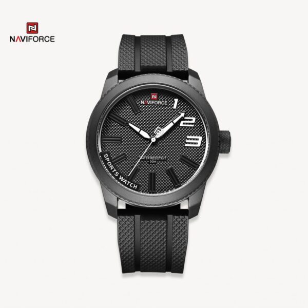 ساعت مردانه نیوی فورس Naviforce NF9202 B/W/B اورجینال (x)