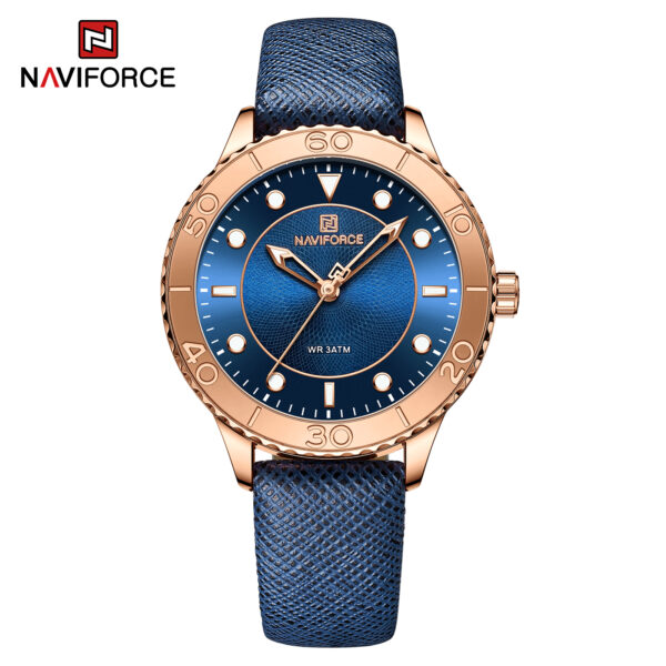 ساعت مچی زنانه نیوی فورس Naviforce NF 5020 rgbebe اورجینال با ضمانت (x)