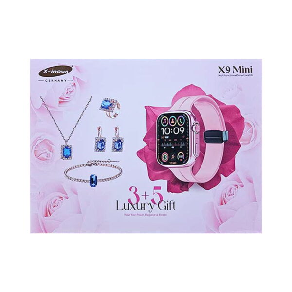 ست ساعت هوشمند و زیورآلات X9 Mini (MK)