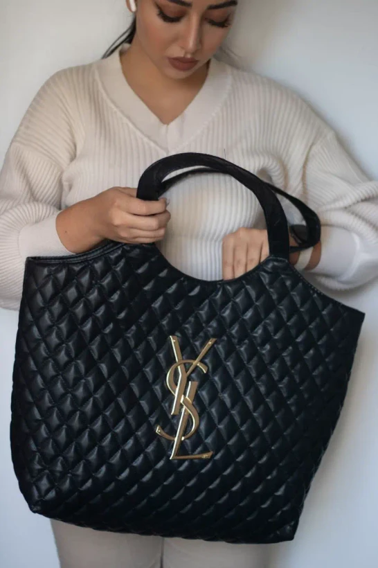 کیف دوشی زنانه بزرگ YSL (طرح لوزی) کد ۲۸۸(FR) - Image 5