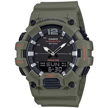 ساعت مچی مردانه کاسیو CASIO HDC-700-3A2 بند سیلیکونی سبز