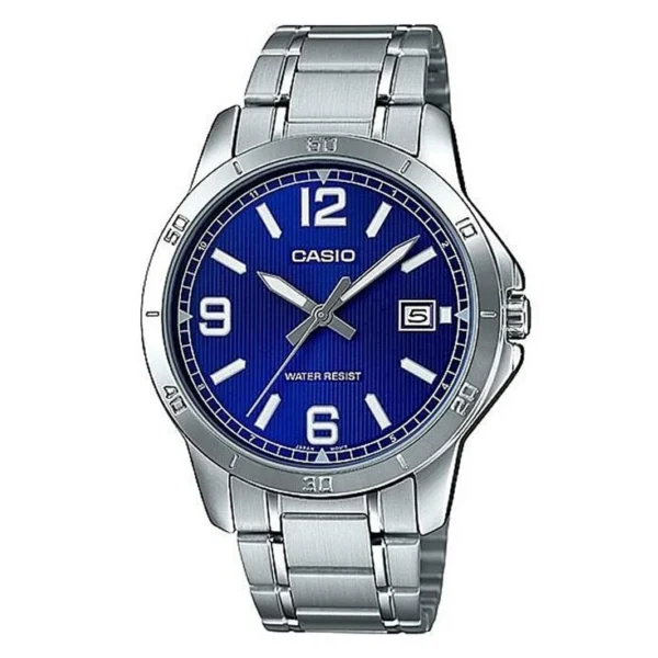 ساعت مچی مردانه کاسیو CASIO MTP-V004D-2B صفحه آبی
