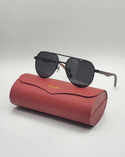 عینک آفتابی کارتیر دسته چوب Cartier CT0284s