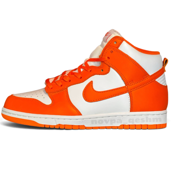 کفش کتونی مردانه ساقدار نایک دانک سیراکیوز Nike Dunk High Syracuse