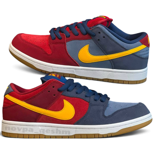 کفش کتونی مردانه نایک اس بی دانک لو بارسلونا Nike SB Dunk Low Barcelona