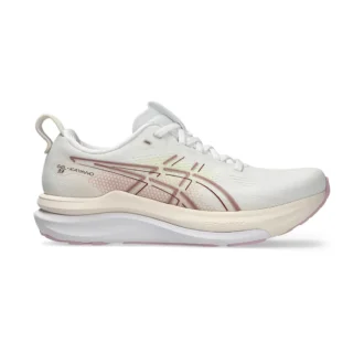 کفش کتونی اسیکس ژل کایانو سفید شیری صورتی ASICS GEL