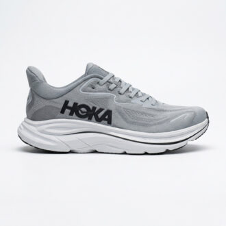 کفش کتونی هوکا کلیفتون 10 طوسی روشن Hoka Clifton 10