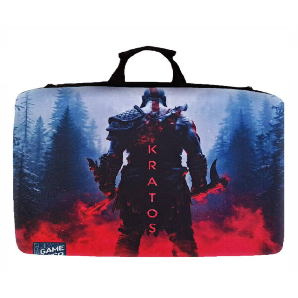کیف کنسول بازی PS5 Slim گیم اور طرح God Of War Kratos کد 1