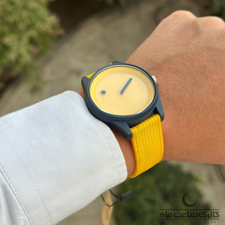 ساعت مچی پولو هیرو POLO HERO PH265-A01-C14 با بند برزنتی زرد