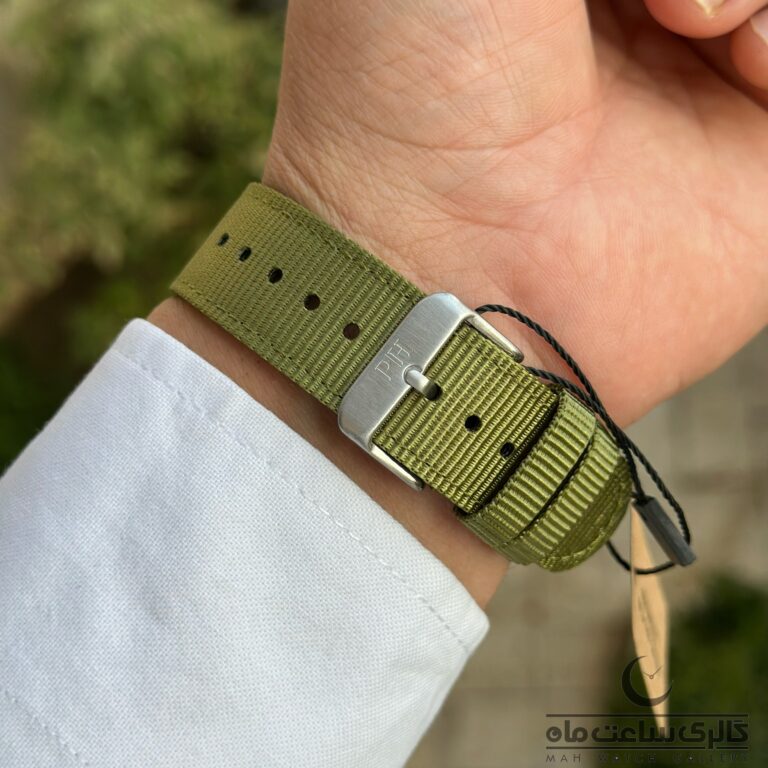 ساعت مچی پولو هیرو POLO HERO PH265-A01-C30 بند برزنتی سبز