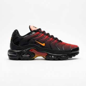 کفش کتونی نایک تی ان ایرمکس پلاس مشکی قرمز آتشین Nike TN Air Max Plus