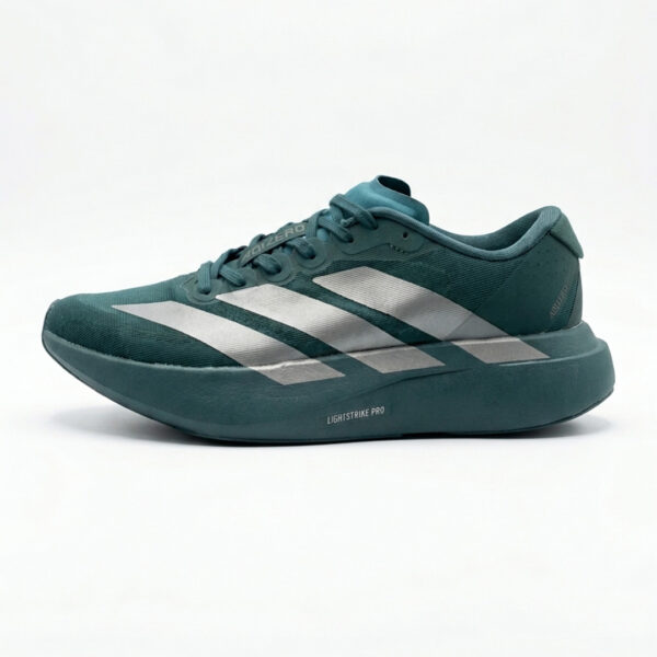 کفش کتونی آدیداس آدیزیرو سبز تیره نقره‌ای متالیک adidas Adizero Evo SL Aurora Ivy JQ4663