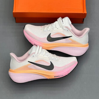 کفش کتونی نایک ایر زوم پگاسوس صورتی سفید نارنجی Nike Air Zoom Pegasus 42