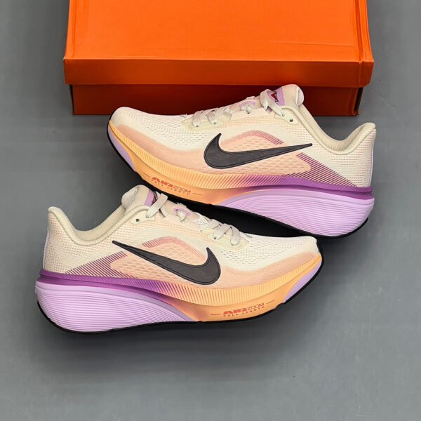 کفش کتونی نایک ایر زوم پگاسوس کرم نارنجی بنفش Nike Air Zoom Pegasus 42