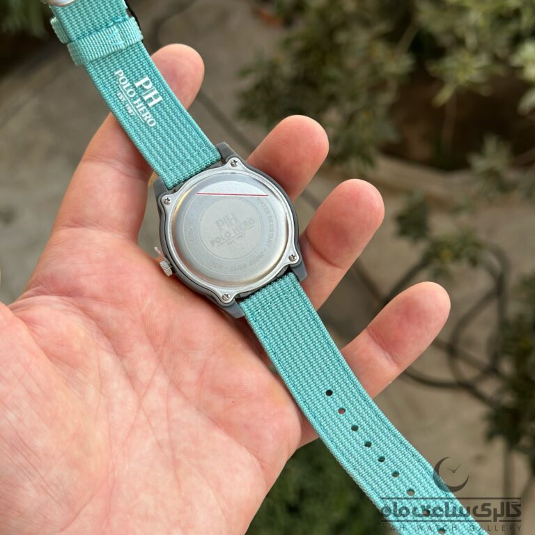 ساعت مچی پولو هیرو POLO HERO PH265-A01-C26 بند برزنتی آبی