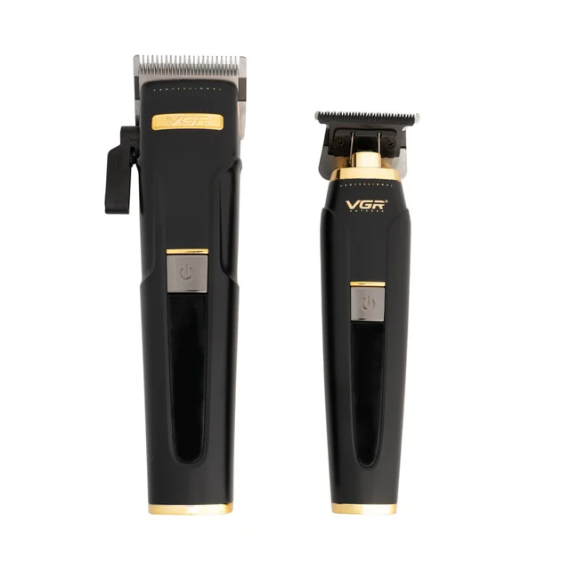 ست ماشین اصلاح موی سر و صورت وی جی ار مدل V-694 بسته 2 عددی(MK)