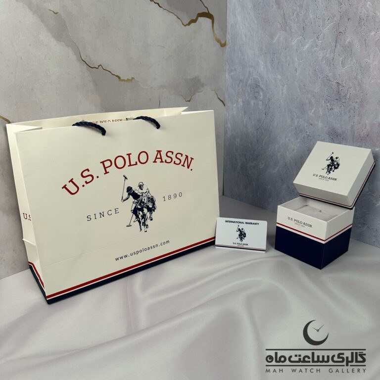 ساعت مچی زنانه یو اس پولو USPA2154-03 بند استیل دو رنگ