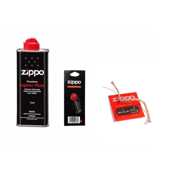 ست بنزین، سنگ چخماق و فیتیله اوریجینال زیپو Zippo