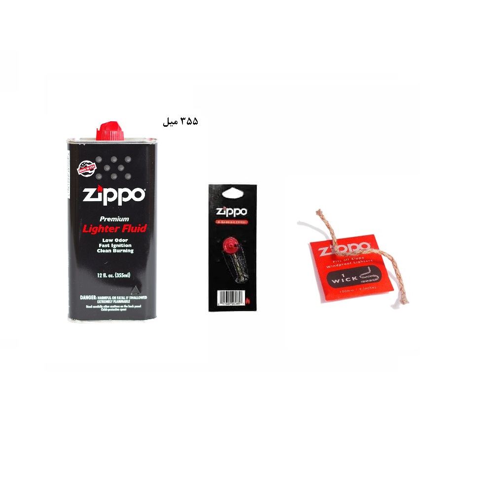 ست بنزین، سنگ چخماق و فیتیله اوریجینال زیپو Zippo - Image 5