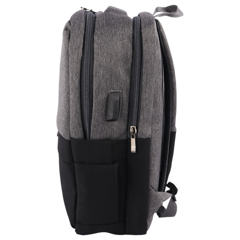 کوله پشتی لپ تاپ Delsey کد 054 مشکی - تصویر 5