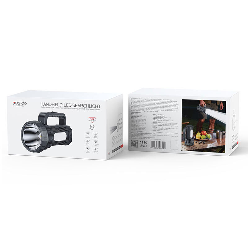 چراغ قوه شارژی Yesido TC12 - تصویر 7