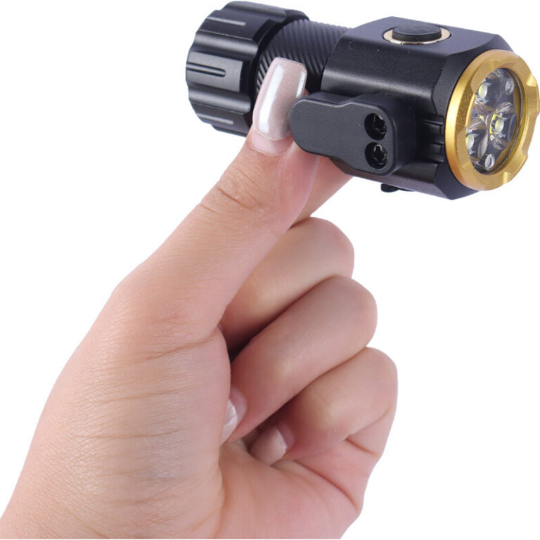 چراغ قوه شارژی LED مدل T350 با چکش اضطراری و آهنربا