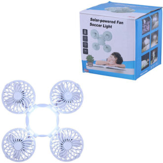 چراغ اضطراری خورشیدی پنکه ای تاشو Solar Powered 2030