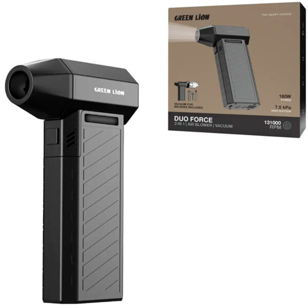 جت فن و جارو شارژی گرین لاین Duo Force GB-216X GNDUOVACBK