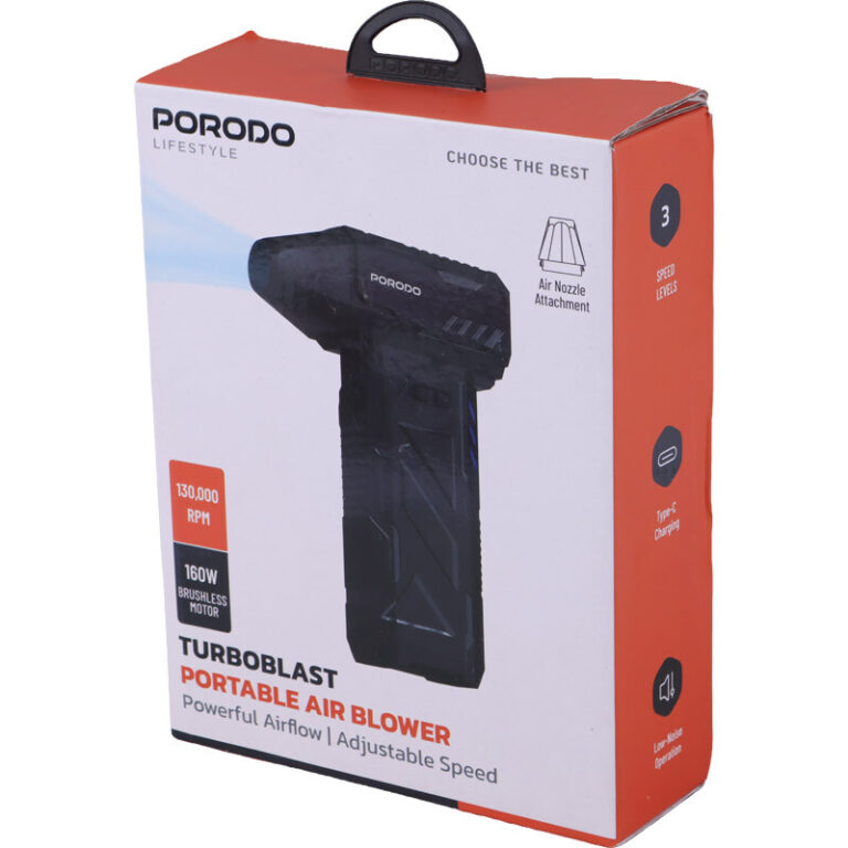 جت فن شارژی 160 وات پرودو Turboblast PDADUS