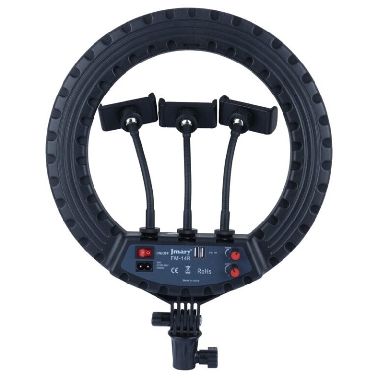 رینگ لایت 14 اینچ جی ماری FM-14R