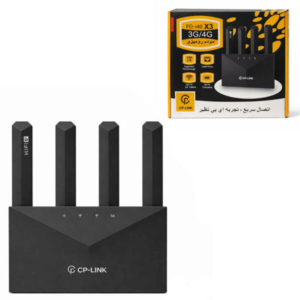مودم روتر سیمکارتی 4G LTE سی پی لینک مدل FD-I40 X3