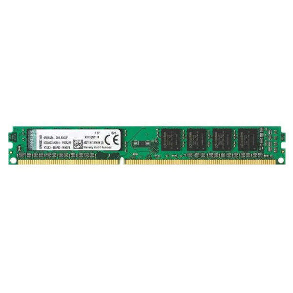 رم کامپیوتر کینگستون KVR16N11/4 DDR3 4GB 1600MHz CL11