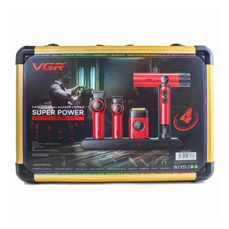 ست اصلاح VGR مدل Stepless Pro 4 in 1 V-001
