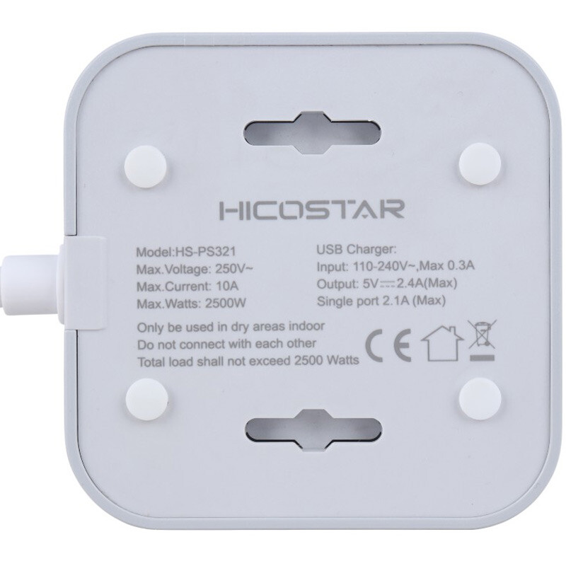 چند راهی 4 خانه هایکو استار HS-PS321 با کابل 2 متری - تصویر 11