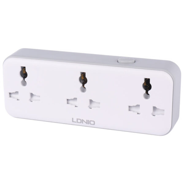 چند راهی 3 خانه الدینیو SC3317   شارژر USB و Type-C