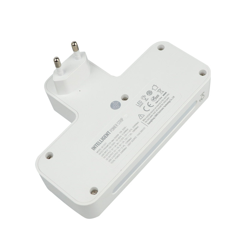 چند راهی 2 خانه الدینیو SC2311 شارژر USB و Type-C - تصویر 10