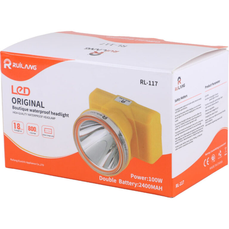 چراغ قوه پیشانی هدلایت شارژی رویلانگ مدل RL-117