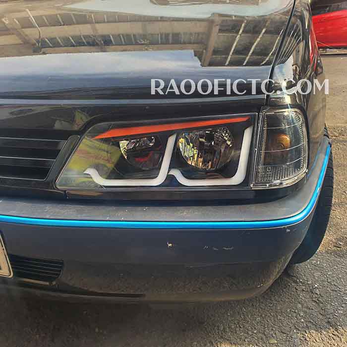 چراغ جلو پژو 405 طرح bmw