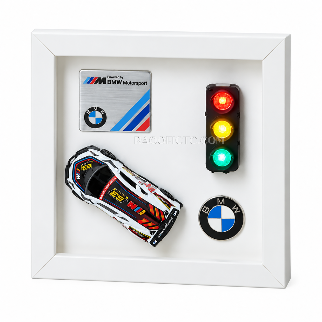 تابلو دکوراتیو اسپرت BMW با چراغ راهنمایی 7 حالته - Image 2