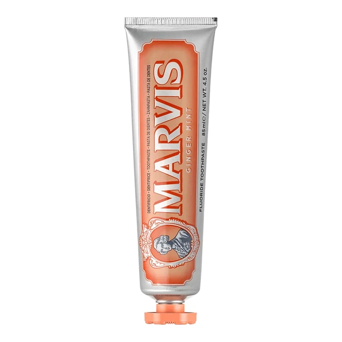 خمیردندان زنجبیل و نعناع مارویس مدل MARVIS GINGER MINT ایتالیا حجم 85میل 
