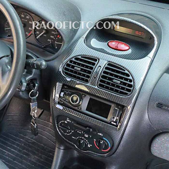 دکوراتیو پژو 206 طرح کربن - تصویر 2
