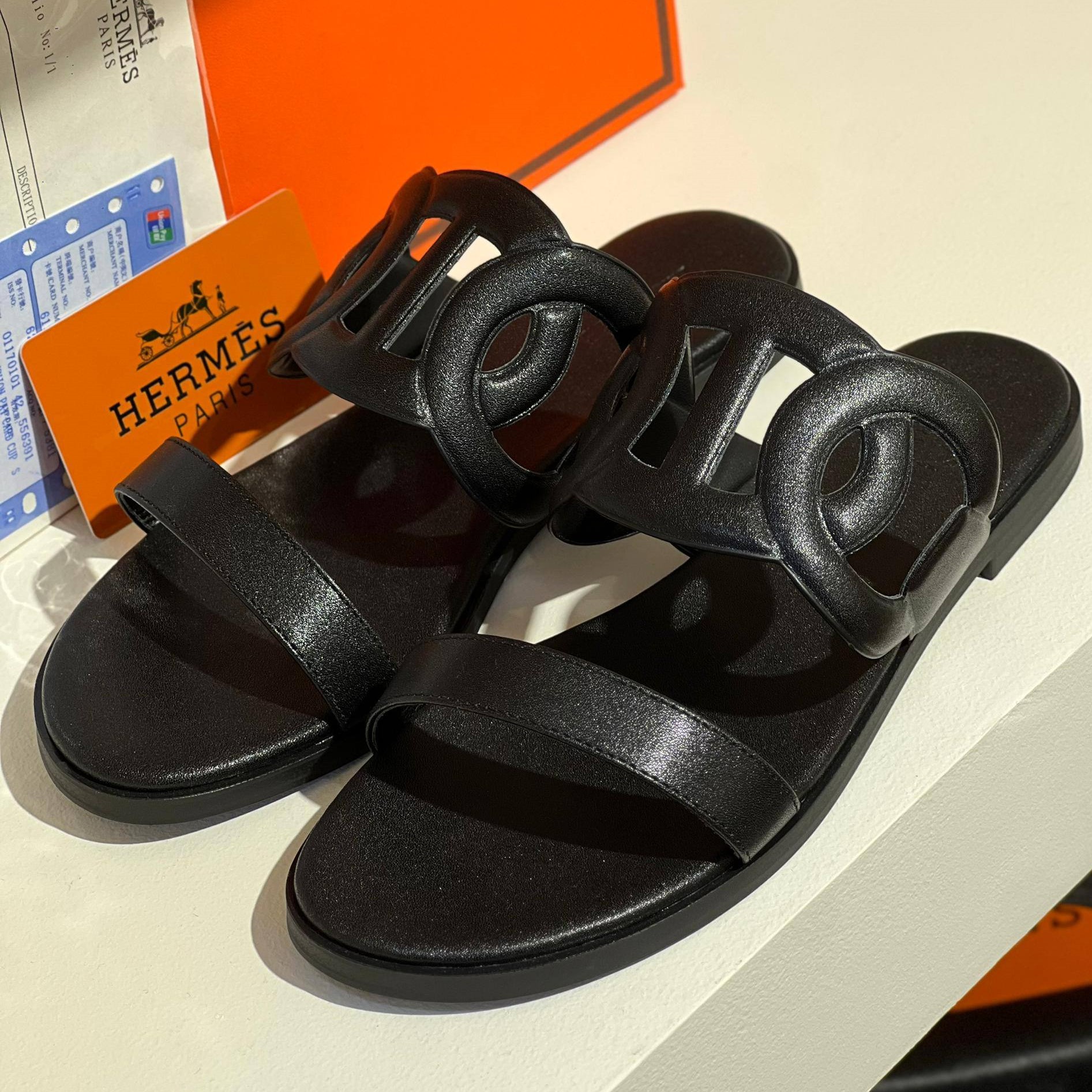 صندل زنانه هرمس لاگون Hermès Lagune Sandals از نوپا قشم - تصویر 7
