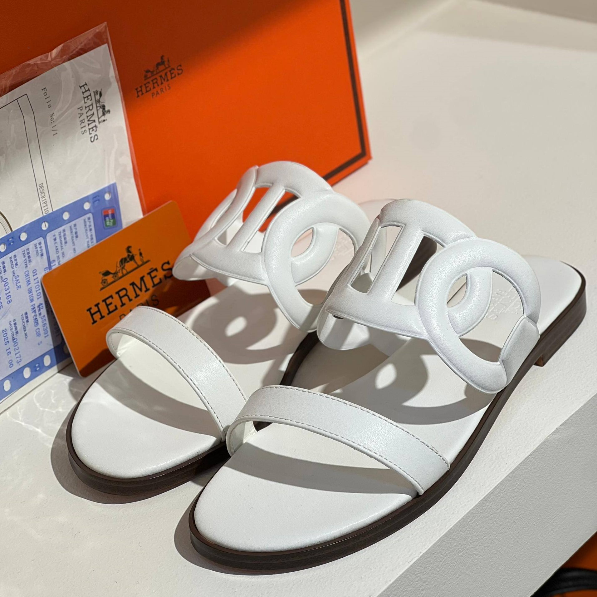 صندل زنانه هرمس لاگون Hermès Lagune Sandals از نوپا قشم - تصویر 6