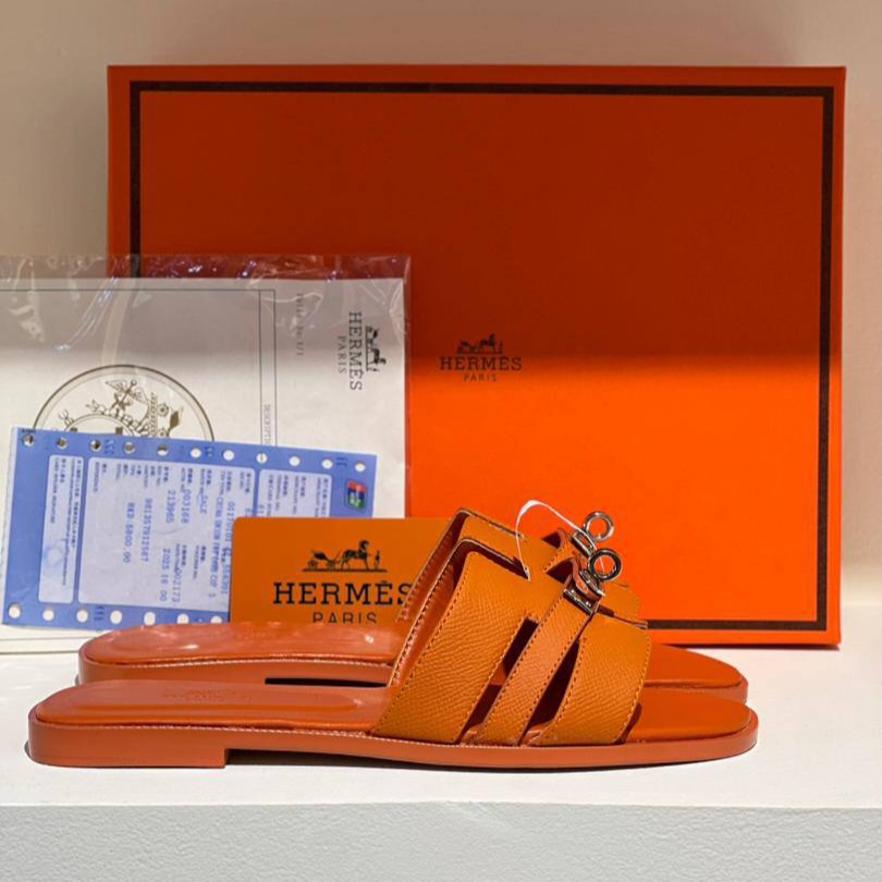 صندل زنانه هرمس کلی Hermès Kelly Sandals - تصویر 4
