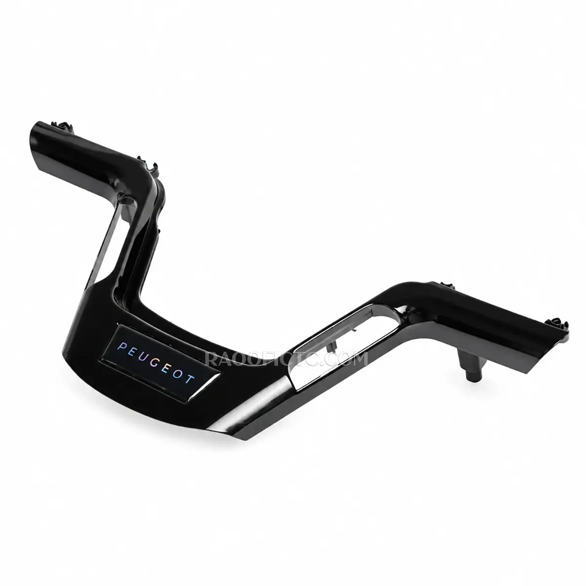 قاب اینترفیس فرمان 207 طرح نوشته Peugeot با بک لایت LED - تصویر 2