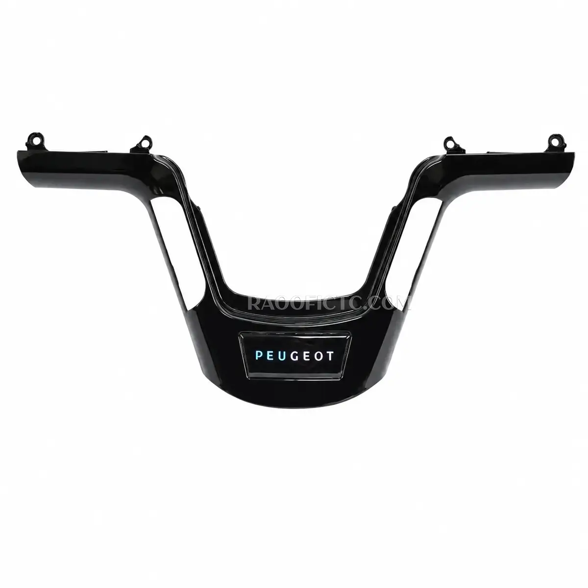 قاب اینترفیس فرمان 207 طرح نوشته Peugeot با بک لایت LED