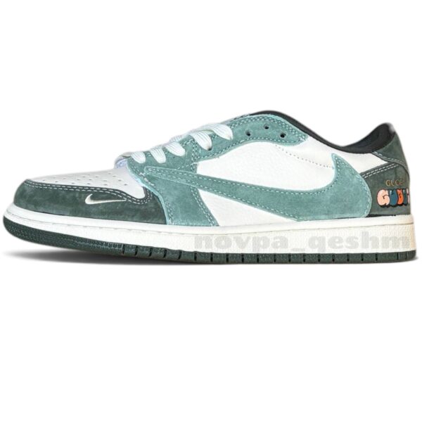 نایک ایر جردن 1 لو تراویس اسکات گوچی NIKE AIR JORDAN 1 LOW TRAVIS SCOTT X GUCCI