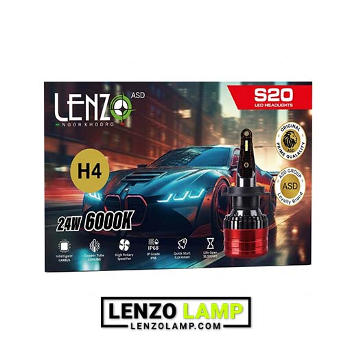 هدلایت S20 lenzo